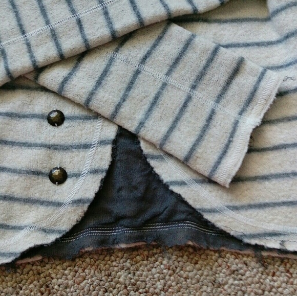 Free People Wool Military Cardigan - Picture 3 of 6